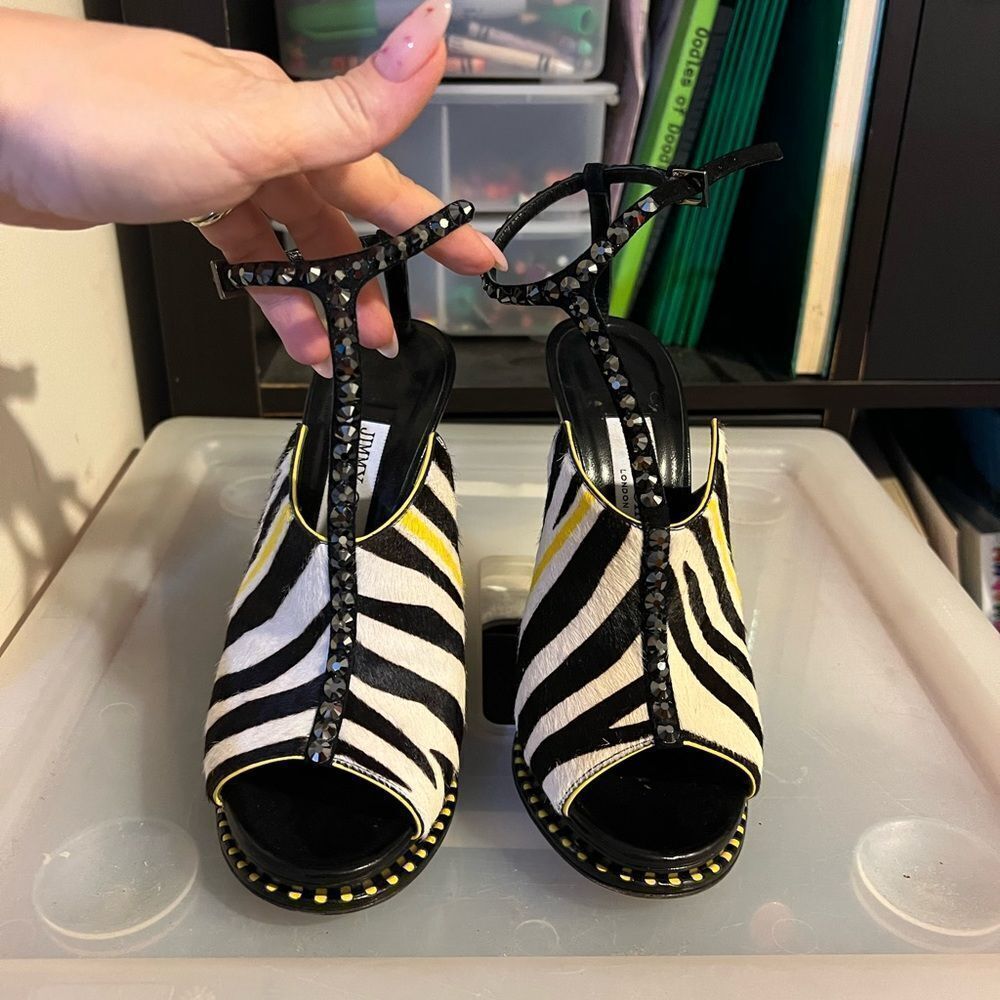 Jimmy Choo Sandals size us 6 - Picture 7 of 8